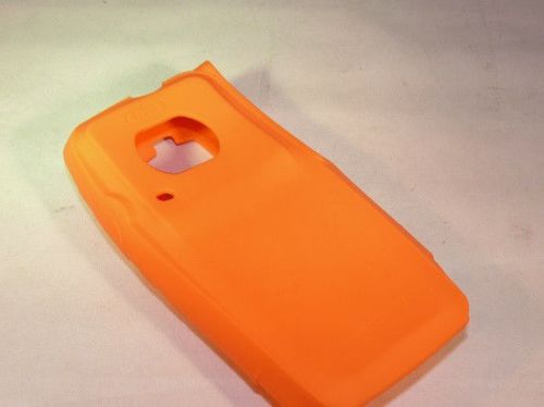 Motorola xpr6300 xpr6500 trbo silicone case, radio grip-no display-orange for sale