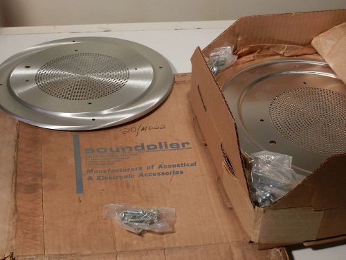 20 new old stock in box soundolier 12 3/4&#034; aluminum speaker grillma covers m622 for sale