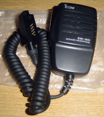 Icom EM-80 Speaker-Microphone for Radio Mic