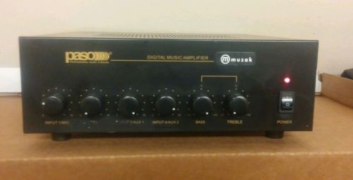 Paso professional audio &amp; sound dma2030 digital music amplifier for sale
