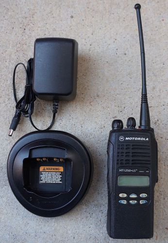 Motorola ht1250 • ls+ portable two way radio (used) for sale