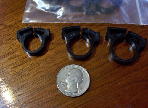 Lot of 180 tca snp-6 snp-8 snp-10 hose wire clamp squeeze snap wiring clip band for sale