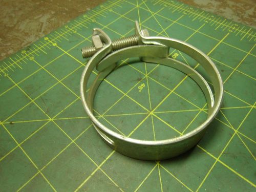 Heavy duty hose pole clamps 1&#034;wide x 3/32 thk 3/8-16 bolt &amp; nut #51797 for sale