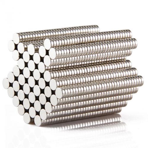 Disc 50pcs 3mm thickness 1.5mm N50 Rare Earth Strong Neodymium Magnet