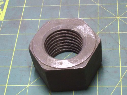 1 3/4-5 hex nut 2 11/16 across flat x 1 11/16 thick #51869 for sale