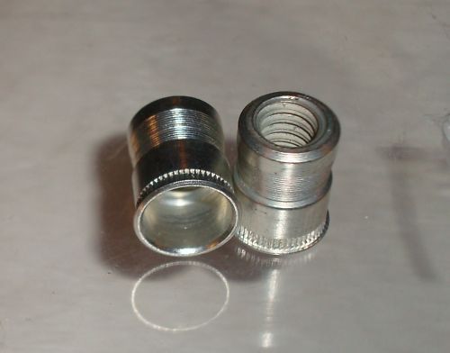 1/4-20  nutsert 3/8  hole size 25 psc cadmium for sale