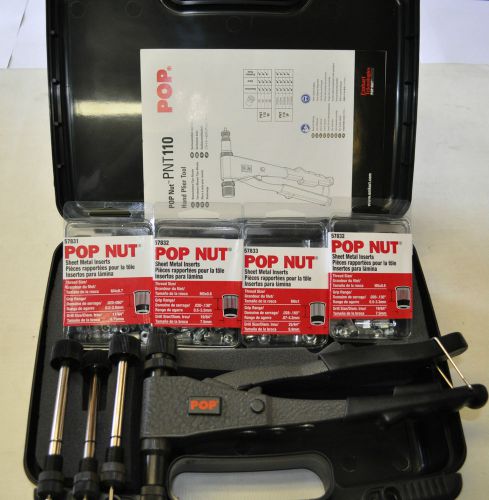 Helicoil pnt110-m-kit,pop nut rivet nut thread insert kit,metric m3,4,5,6 sizes for sale