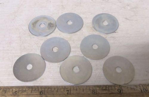 Pack of 25 - flat fender washers - size: 1/4&#034; x 1 3/8&#034; (nos) for sale