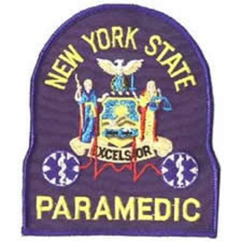 HEROS PRIDE- #5327-NY State Paramedic - 4&#034; x 4-3/4&#034;