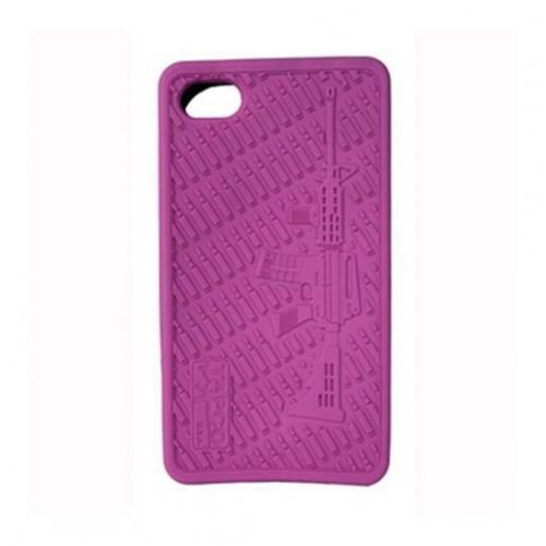 Tapco iPhone 4/4s Case with .223 Rem Design Rubber Pink CASE001 .223 Pink