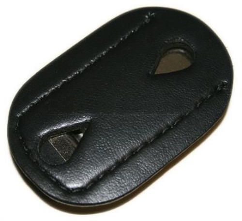 Safariland 7350-04-2 Plain Leather Clip-On Federal Style Badge Holder