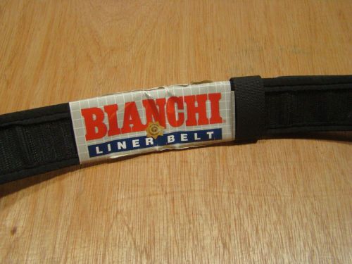 DS Bianchi Police Nylon Liner Belt-XXL-Unused-New-Competition-54-56
