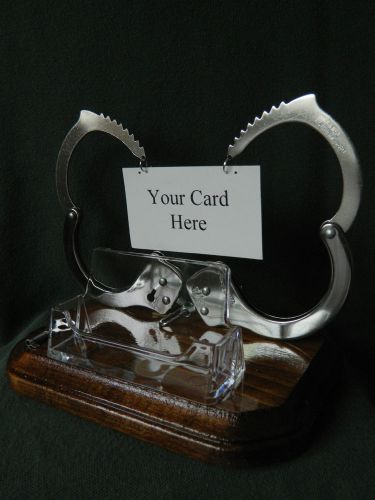 Law Enforcement Business Card Holder Police Officer Gift Handcuff Dutybelt