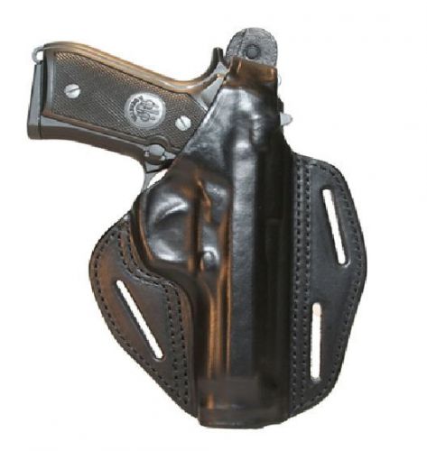 420004bk-r blackhawk black right hand leather pancake holster for glock 19/23/36 for sale