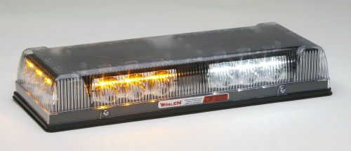 Whelen responder  led amber &amp; white mini lightbar warning light amber warranty for sale
