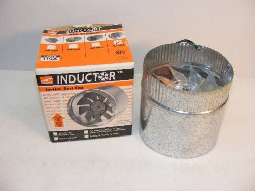 New old Stock Suncourt -- Inductor 6&#034; In-Line Duct Fan DB206
