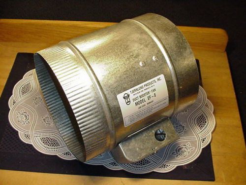 Tjernlund Products Duct Booster Fan Model EF-8 NEW IN BOX!