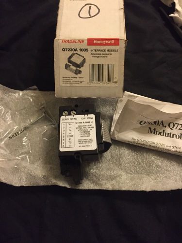 Honeywell q7230a 1005 interface module (new) for sale