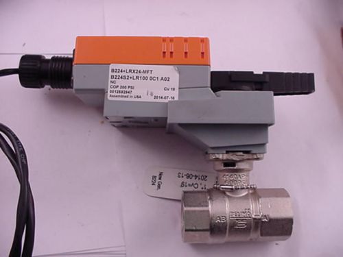 Belimo lrx24-mft actuator b224s2+lr100 0c1 a02   1&#034; valve  cv=19 for sale