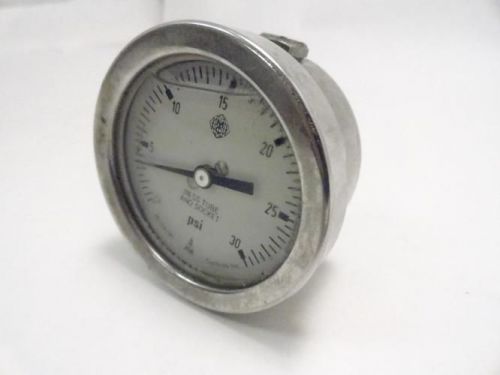 147107 used, mcdaniel controls kbu 1/4 pressure gauge 2-1/2&#034; ss case for sale