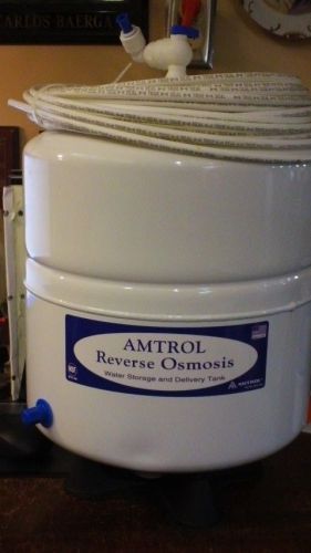 AMTROL REVERSE OSMOSIS WATER STORAGE TANK 4.4 GALLON 16.6L NEW W/LINES