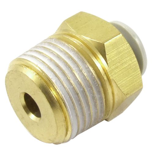 15/64&#034; Tube 21/32&#034; x 25/64&#034; Male Threaded One Touch Pneumatic Quick Coupler