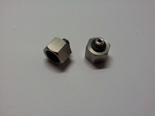 Stainless Steel Adaptor fitting M5 male to 1/8 BSP female