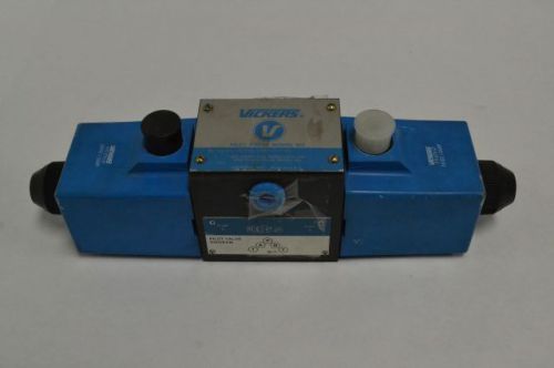Vickers dg4s4-016c-u-h-60 solenoid operated directional hydraulic valve b226878 for sale
