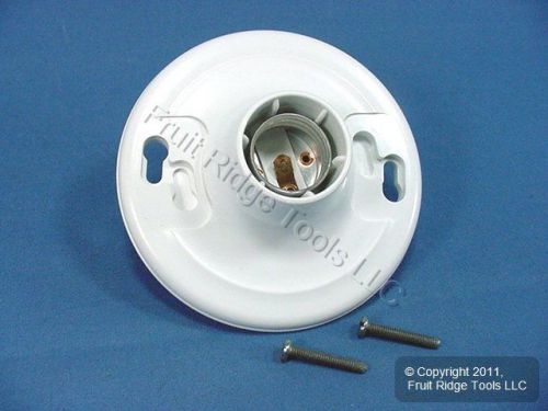 Leviton lampholder medium light socket 660w 600v 8829-cw4 for sale