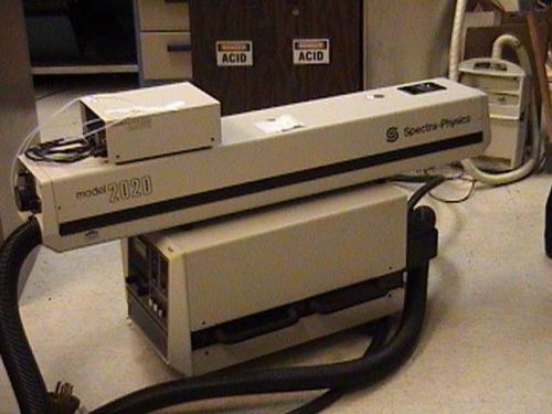 Spectra –Physics/Newport Model 2020-05 Argone Laser with power supply 2210  L480