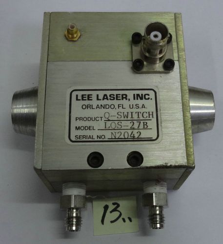 Lee Laser Q-Switch Model LQS-27B