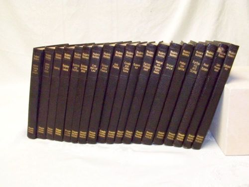 1947 Alexander Hamilton Inst Modern Business Leather Bound 19 Vol Set  *UPDATE*
