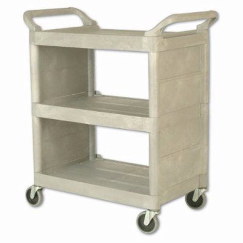 Rubbermaid Utility Cart, 300lb Cap, 3 Shelves, 18 x 32 x 37 1/2 (RCP335588PLA)