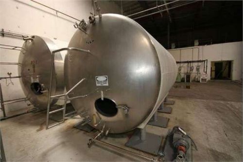 5,000 gallon ss dairy tank, juice concentrate, sugar silo, mfg cherry burrell for sale