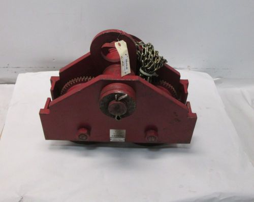 Chester hoist chain driven assembly 8ton trolley d392432 for sale