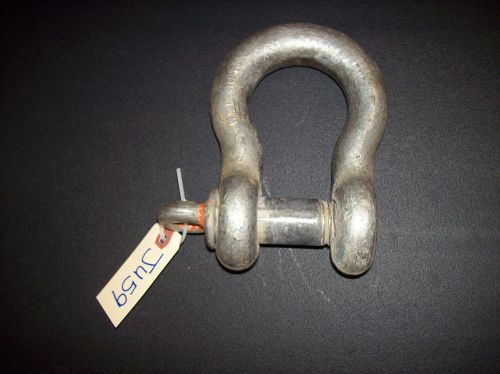 Columbus mckinnon 10 ton clevis screw pin 1&#034;  anchor shackle  ~ usa ~ ju59 for sale