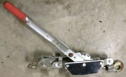 Come along hoist winch ratchet used, working condition for sale