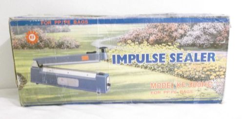 Impulse sealer model kf-300hc for pp/pe bags for sale
