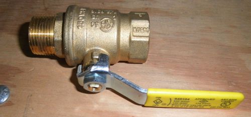 3/4 npt male / female brass ball valve 400 psi for sale