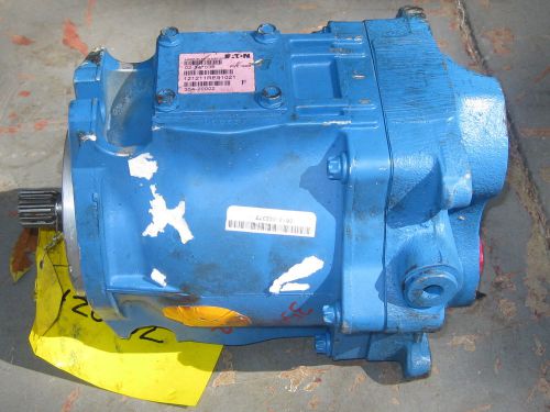 Eaton hydraulic variable displacement piston pump model # pve19ar for sale