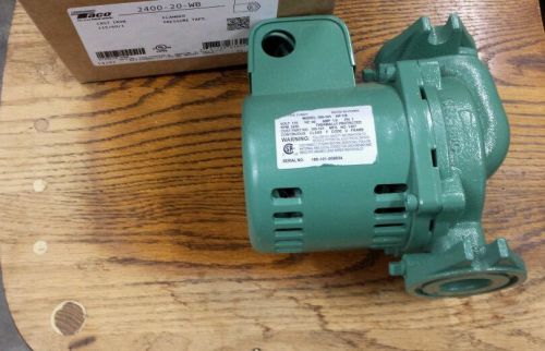 Taco 2400-20-WB Wood Boiler Pump - Cast Iron - 1/6 HP