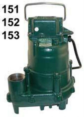 N152 152-0002 4/10 hp zoeller dose-mate effluent sump pump for sale