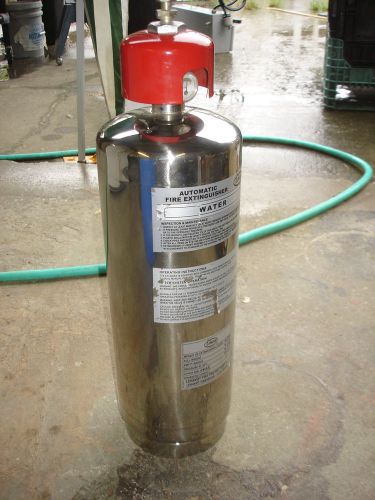 USED LEHAVOT AUTOMATIC FIRE EXTINGUISHER WATER SURPRESSION TANK 13.9 KG