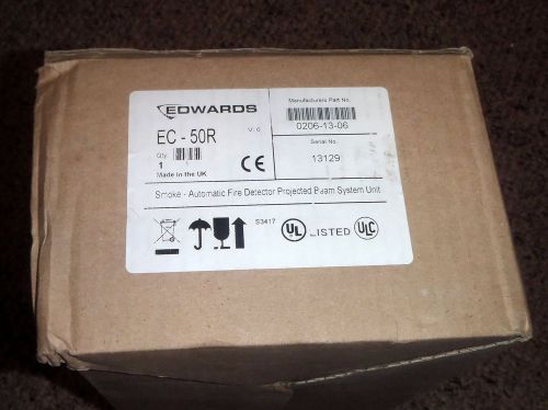 EDWARDS EC-50R Beam Smoke Detector/EC-LLT Test Switch For Any 24v Fire Alarm