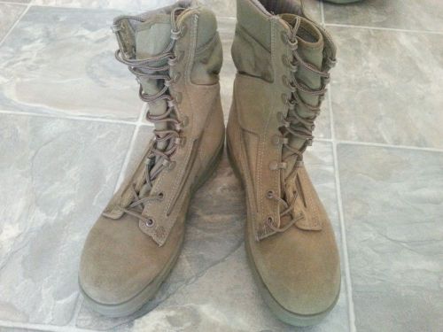 BATES FOOTWEAR E40501 Boots,Steel toe,Mens,9EW,Tan, USMC, EGA