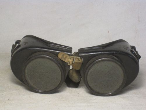 Vintage cescoweld goggles retro goggle protective glasses leather nose cover for sale