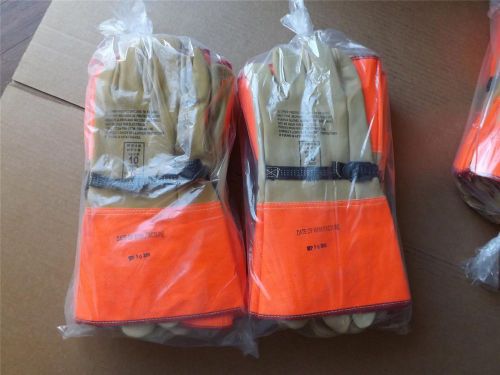 Magid 14&#034; Linesman&#039;s Protector Gloves with 5&#034; Cuff BRAND NEW size 9   {12 pr}