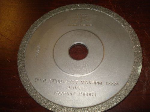REGAL Diamond Plated Wheel D9A1 5&#034; x .22&#034;  3/4&#034; Hole 12224 RPM USA |LI2|