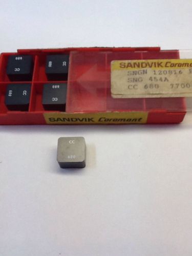 Sandvik Coromant SNGN 120816 E SNG 454A Grade CC680 Ceramic Inserts