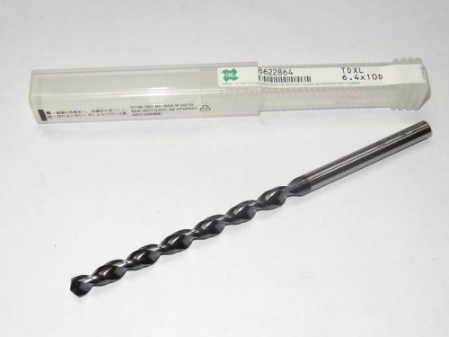 Osg 6.4mm 0.2520&#034; wxl fast spiral taper long length twist drill cobalt 8622864 for sale
